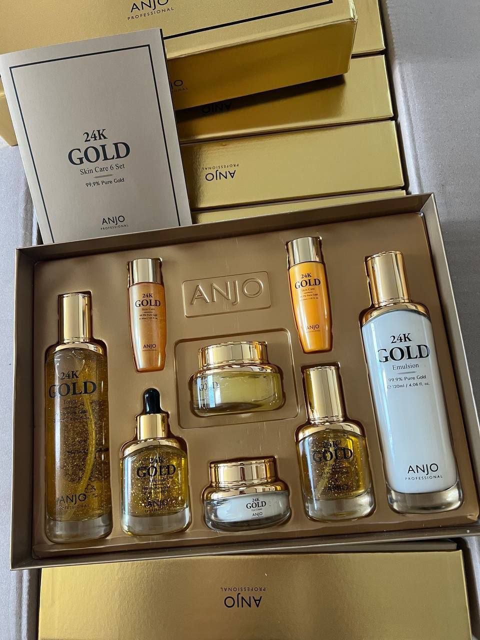ANJO PROFESSIONAL 24K GOLD LUX SET